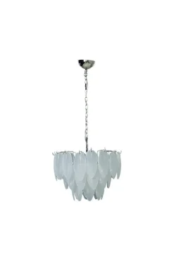Sale Aneta Lighting Adriana takpendel 43 cm Sølv / Frostet