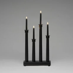Sale Konstsmide Adventsstake 4 armer - Svart