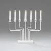 Outlet Konstsmide Adventsstake 7 armet - Hvit