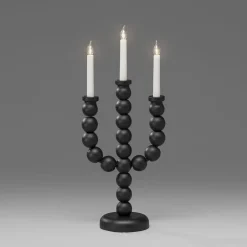 Clearance Konstsmide Adventsstake 3 armet - Svart