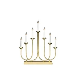 Hot Konstsmide Adventstake 7 armet Messingfarget