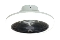 Online Aneta Lighting Air taklampe med vifte 25W 2700-6500 Kelvin Hvit