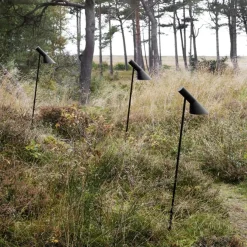 Clearance Louis Poulsen AJ Garden Pullert med spyd H:95cm - Påbygg Svart