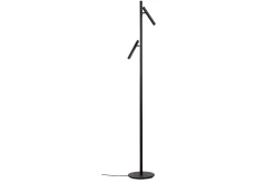 New Antidark Alto gulvlampe 6W 2700 Kelvin - Dimbar Svart