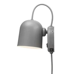 Hot DFTP Angle vegglampe med USB - Grå
