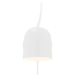 New DFTP Angle vegglampe med USB - Hvit