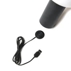 Online Konstsmide Antibes oppladbar bordlampe 2700/3000/4000K og RGB IP54 Dimbar - grå Antrasitt