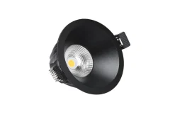 New Antidark Downlight 9W 2700 Kelvin RA90 IP44 Svart