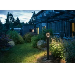 New Sg Armaturen As Arco Air utendørs pullert 96 cm 6W Dimbar - Grafitt