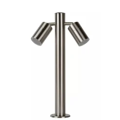 Best Lucide Arne pullert utendørs 2 arm IP44 GU10 50 cm - Satin Krom