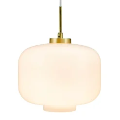 Dyberg Larsen Arp takpendel 30 cm - Messing/Opal glass Messing / Opal