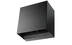 Outlet Sg Armaturen As Artes Midi vegglampe opp/ned utendørs 32W 2700K Dimbar Svart