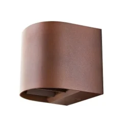 Outlet Sg Armaturen As Artes round vegglampe opp/ned utendørs IP65 8W 2700K Dimbar