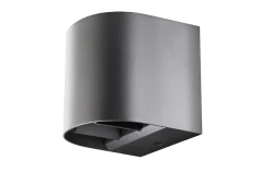Outlet Sg Armaturen As Artes round vegglampe opp/ned utendørs IP65 8W 2700K Dimbar