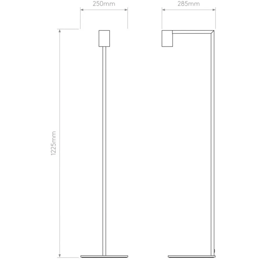 Clearance Astro Lighting Ascoli gulvlampe Bronse