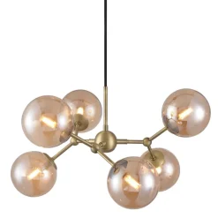 Discount Halo Designs Atom takpendel large - Amber