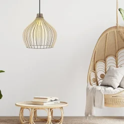 Temar Aurora spile takpendel 58 cm - Natur