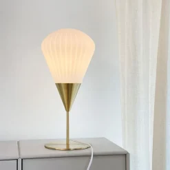 Hot Lightup Balloon bordlampe Hvit/krom