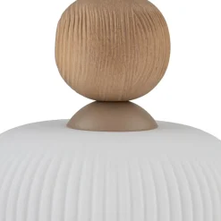 Hot TK Lighting Ballo takpendel 1-lys Hvit / Trefarget