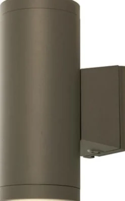 Sale Aneta Lighting Basic vegglampe opp/ned utendørs IP54 - Antrasitt
