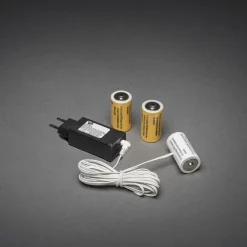Konstsmide Batteriadapter - Erstatter 3xC Batteri