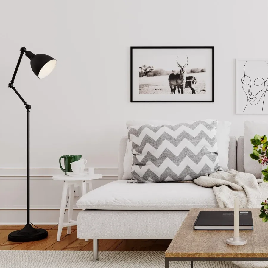 Outlet By Rydens Bazar gulvlampe Svart