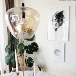 Online By Rydens Bellissimo Grande taklampe - Amber