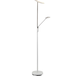 Sale Ms - belysning Bergamo gulvlampe m/lesearm 28+5W 183 cm 3000 Kelvin - Dimbar