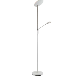 Sale Ms - belysning Bergamo gulvlampe m/lesearm 28+5W 183 cm 3000 Kelvin - Dimbar