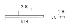 Best NorDesign Bliz vegglampe baderom CS 2700/3000K 13,2W IP44 Dimbar - Hvit