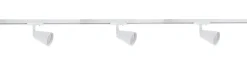 Online NorDesign Bocca spotskinne 3 spotter 1 meter - Pure White Hvit