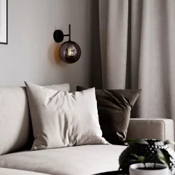 Discount By Rydens Boyle vegglampe - farget Røyk