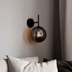 Discount By Rydens Boyle vegglampe - farget Røyk