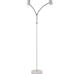 Outlet Ms - belysning Brasil gulvlampe 140 cm 2-lys Svart/Krom