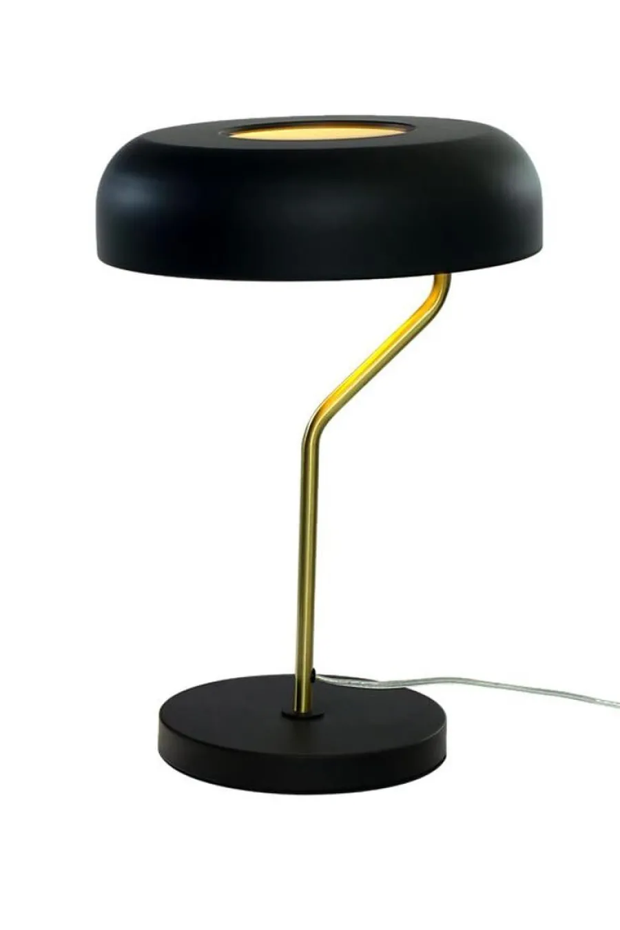 Best Aneta Lighting Bremen bordlampe Svart / Messing