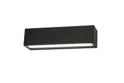 Sale Antidark Brick vegglampe utendørs opp/ned IP65 3000K 14,6W Dimbar - Svart