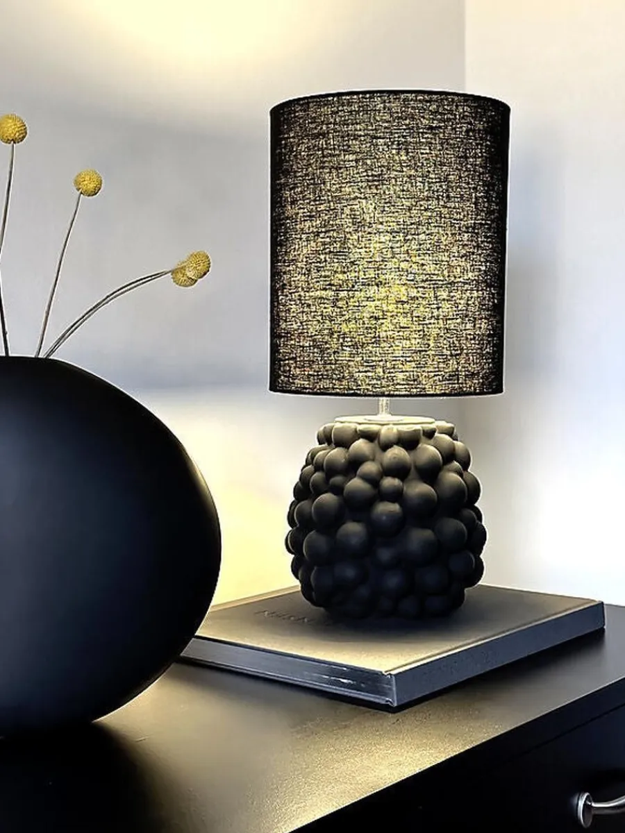 Clearance Aneta Lighting Bubbles bordlampe Svart