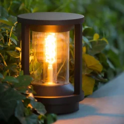 Outlet Lucide Cadix Pullert 22cm - Svart
