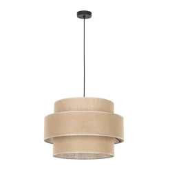 Clearance TK Lighting Calisto takpendel 50 cm Svart