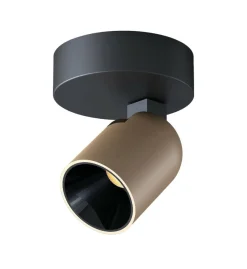 Best NorDesign Calvi K1 takspott 8W 2700 Kelvin - Dimbar Svart