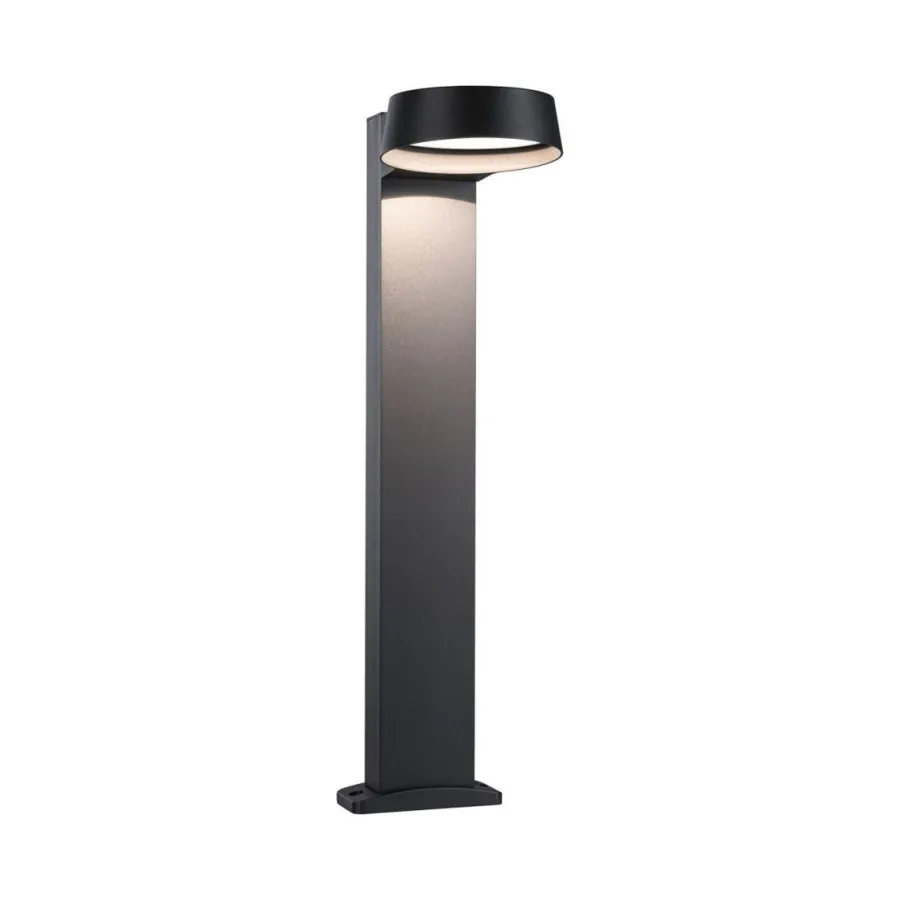 Hot Paulmann Capea Grand pullert utendørs IP44 11,5W 3000 Kelvin 65 cm Antrasitt