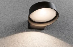Sale Paulmann Capea Grand vegglampe utendørs IP44 11,5W 3000 Kelvin Antrasitt