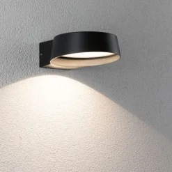 Sale Paulmann Capea Grand vegglampe utendørs IP44 11,5W 3000 Kelvin Antrasitt