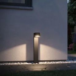 Paulmann Capea pullert utendørs IP44 6W 3000 Kelvin 50 cm Antrasitt