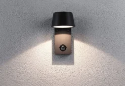Discount Paulmann Capea vegglampe utendørs IP44 6W 3000 Kelvin - Sensor Antrasitt