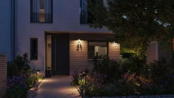 Discount Paulmann Capea vegglampe utendørs IP44 6W 2200 Kelvin Antrasitt