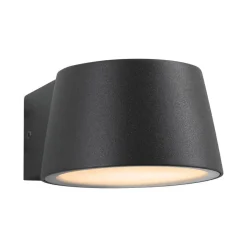 Discount Paulmann Capea vegglampe utendørs IP44 6W 2200 Kelvin Antrasitt