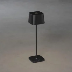 Sale Konstsmide Capri bordlampe oppladbar utendørs IP54 - Svart