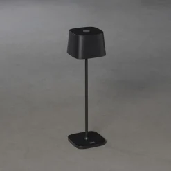 Sale Konstsmide Capri bordlampe oppladbar utendørs IP54 - Svart