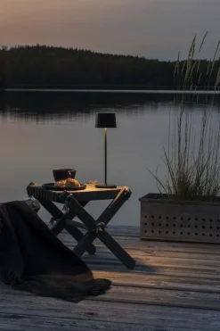 Sale Konstsmide Capri bordlampe oppladbar utendørs IP54 - Svart